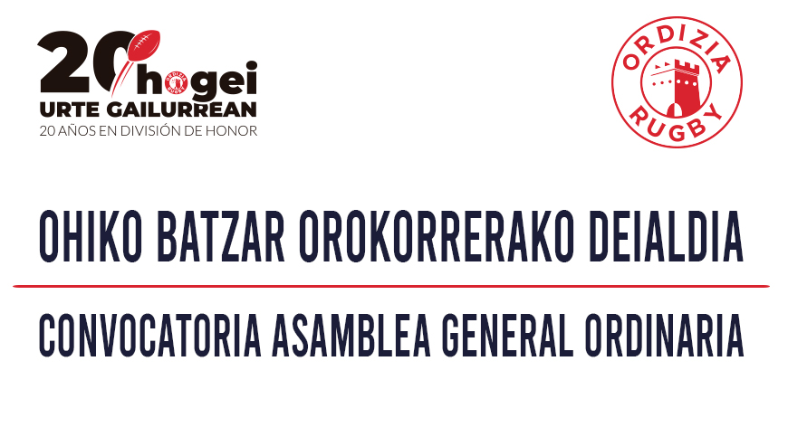 Asamblea General Ordinaria